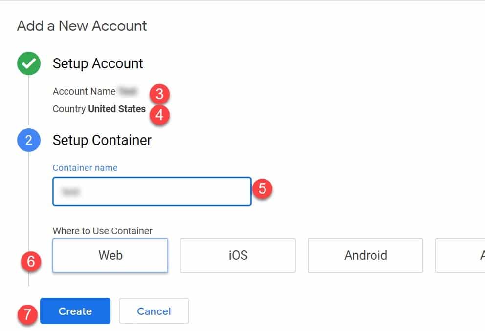 How To Add a New Account In Google Tag Manager